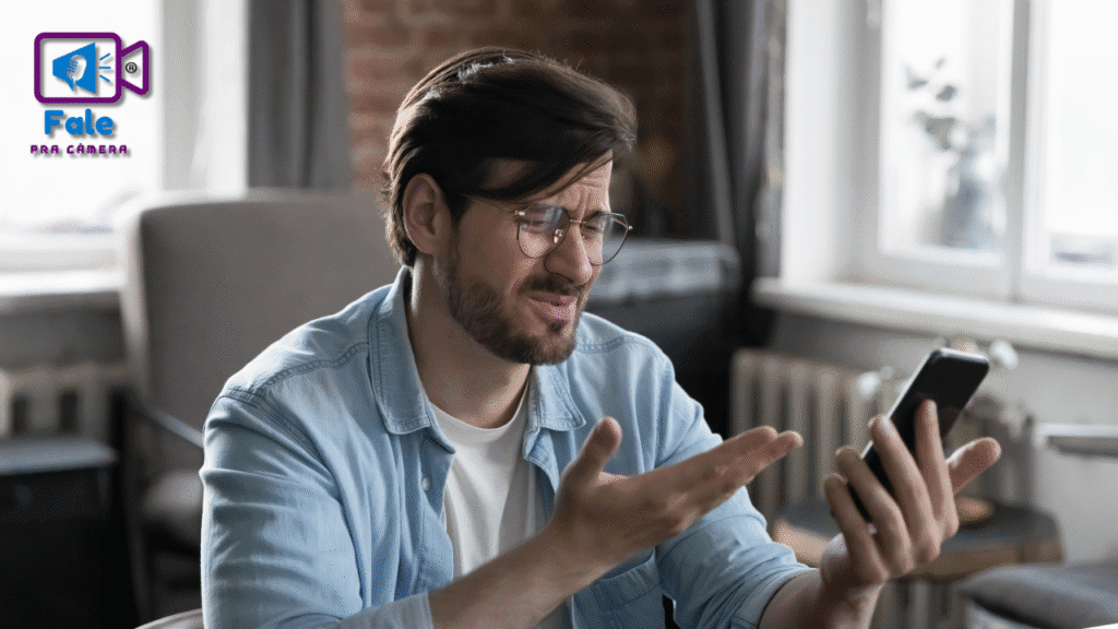 Insegurança ao gravar videos