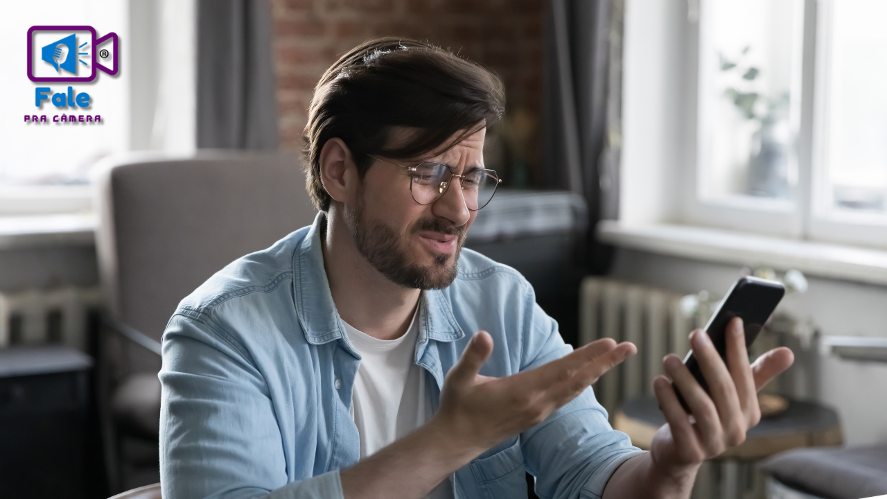 Insegurança ao gravar vídeos